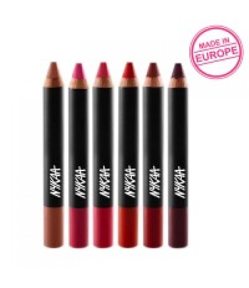 Nykaa Pout Perfect Lip & Cheek Velvet Matte Crayon Lipstick